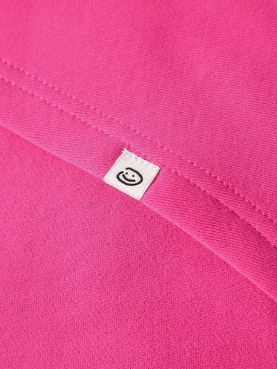 SIGNATURE BASIC HOODIE - HOT PINK