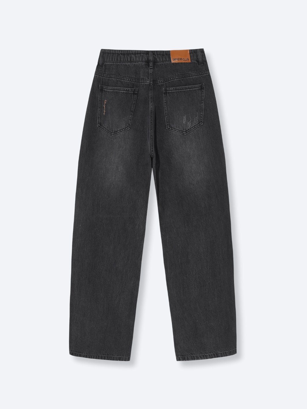 LOOSE FIT JEANS - WASHED BLACK