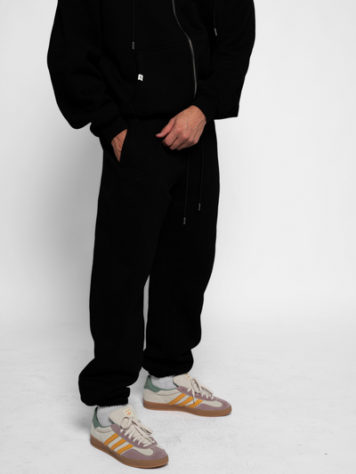 SIGNATURE BASIC SWEATPANTS - BLACK