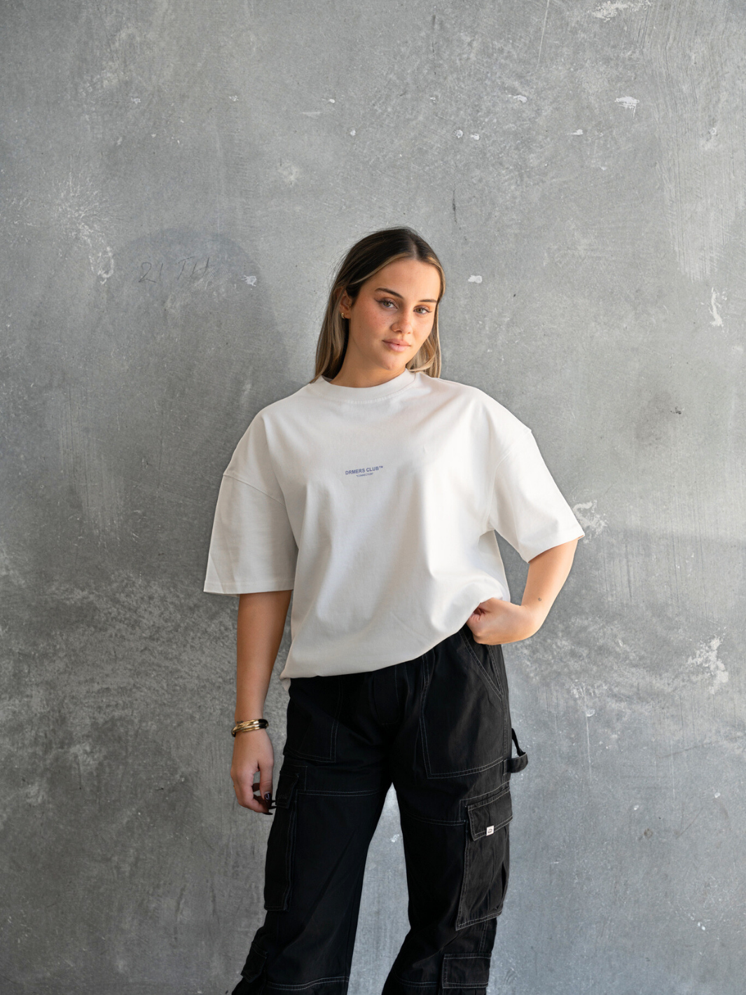 HOW WOULD THEY KNOW BOXY TEE - WHITE