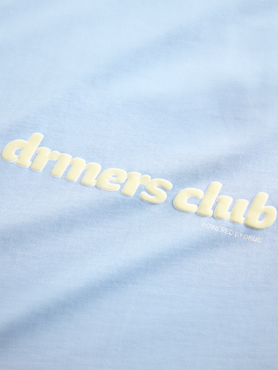 TEXT LOGO TEE - BABY BLUE