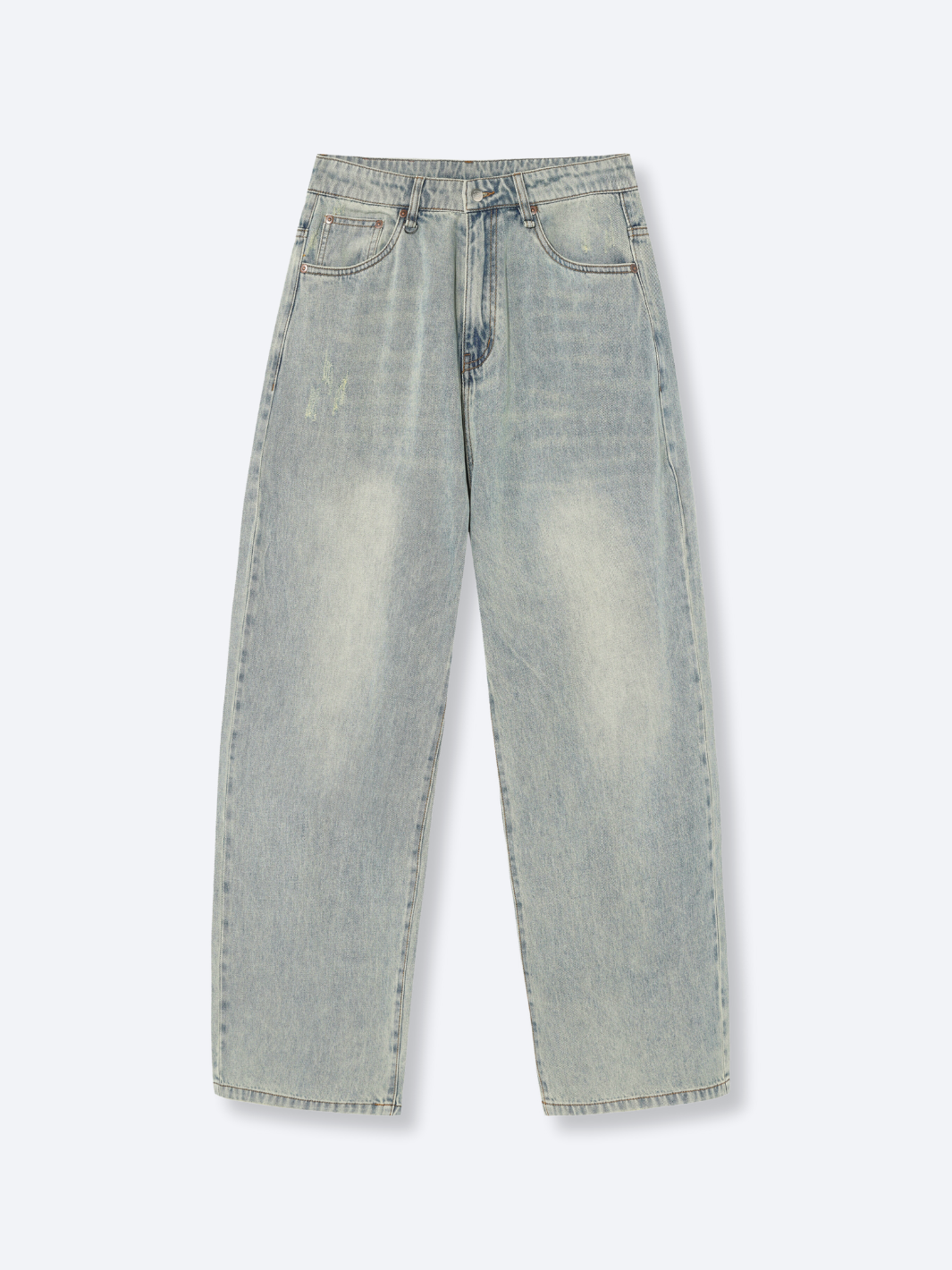 LOOSE FIT JEANS - WASHED BLUE