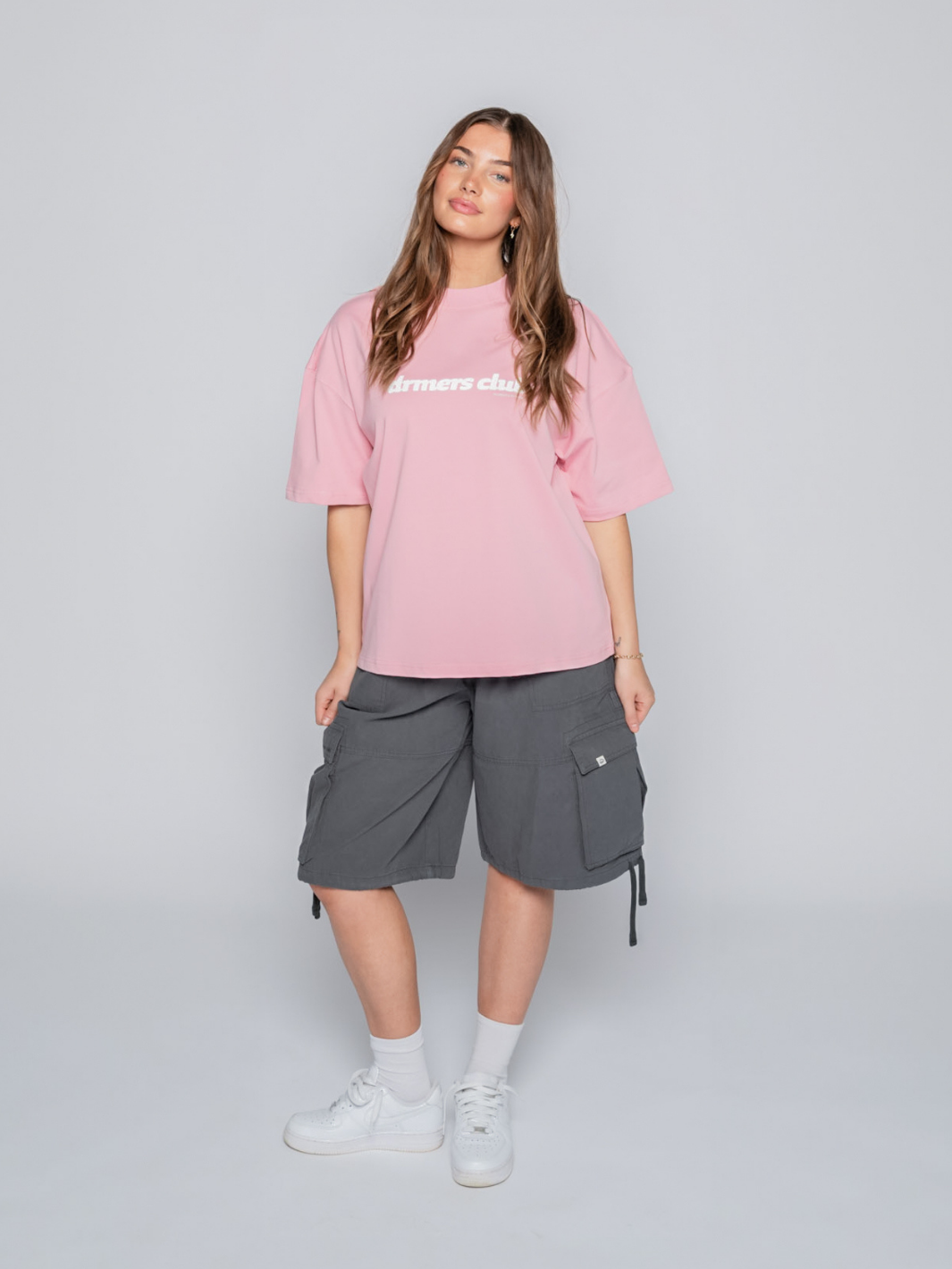 TEXT LOGO TEE - PINK