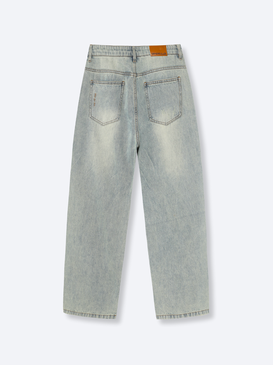 LOOSE FIT JEANS - WASHED BLUE