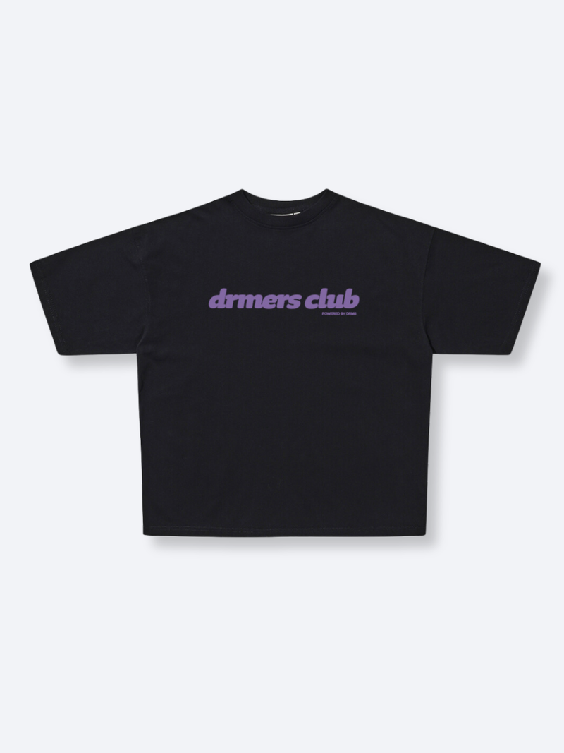 TEXT LOGO TEE - BLACK