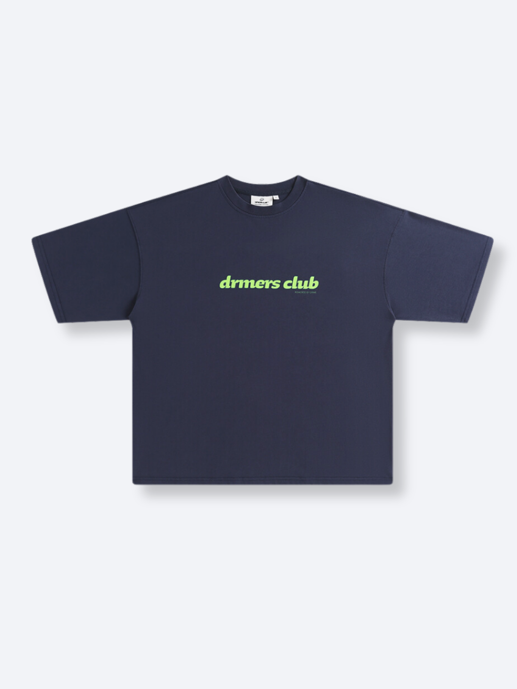 TEXT LOGO TEE - NAVY