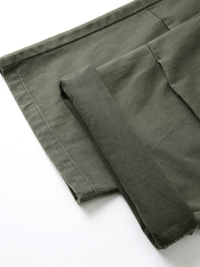 BAGGY CARGO PANTS - ARMY GREEN