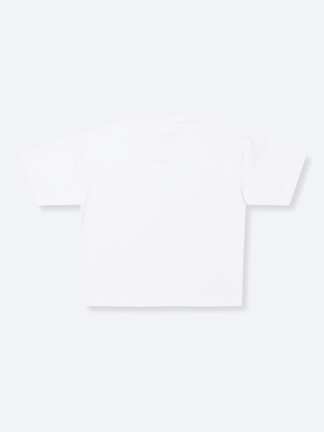 LOGO BOXY TEE - WHITE