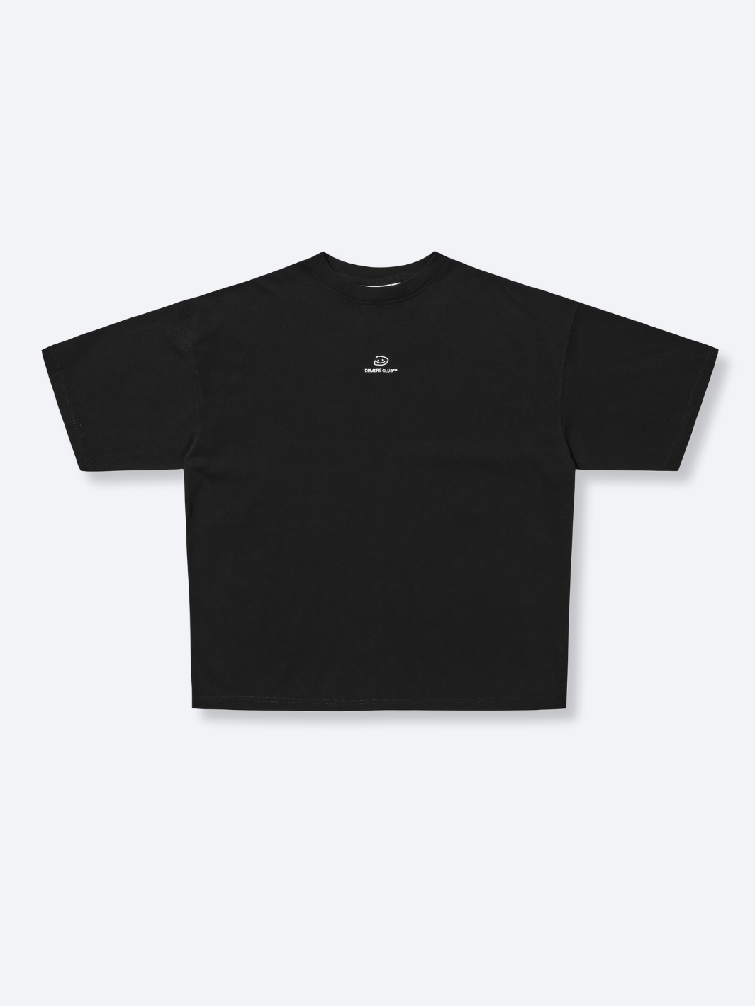 LOGO BOXY TEE - BLACK