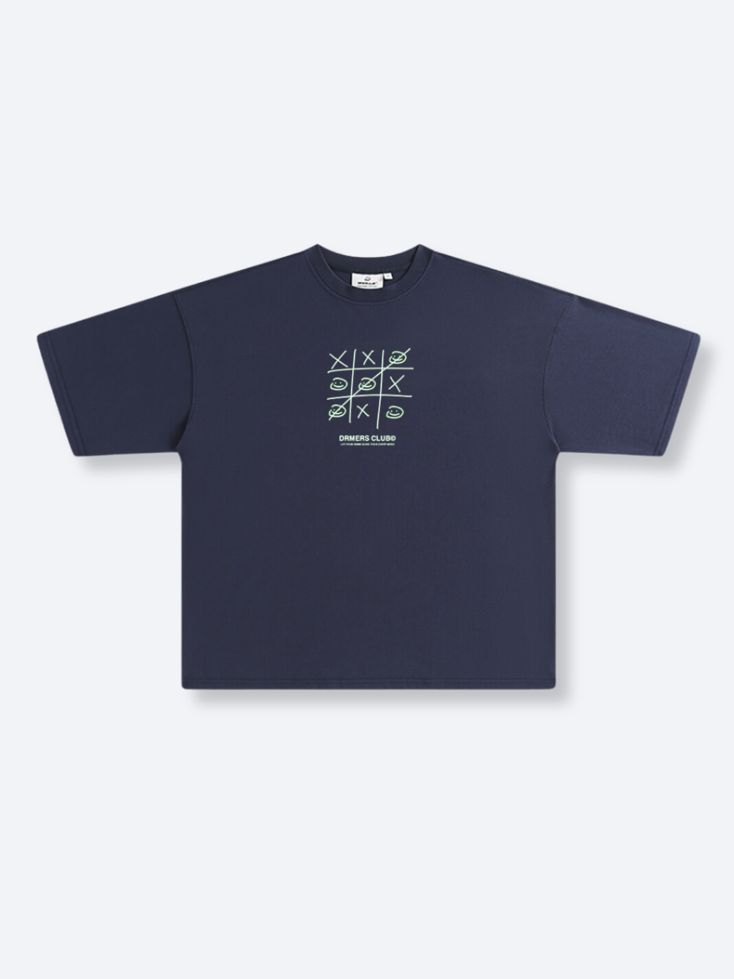 TIC TAC TOE TEE - NAVY