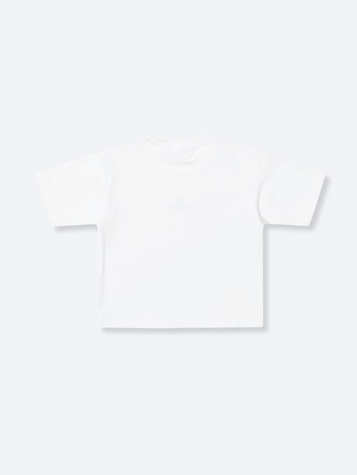 LOGO BABY TEE - WHITE