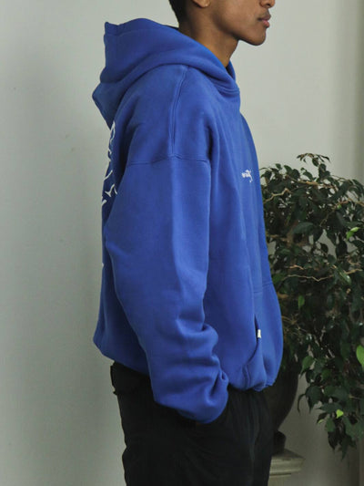 PERSPECTIVE HOODIE - COBALT BLUE