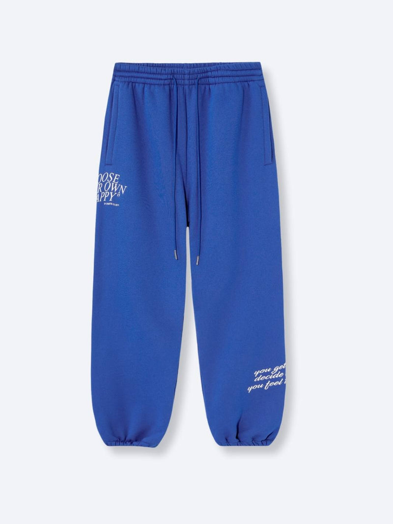 PERSPECTIVE SWEATPANTS - COBALT BLUE