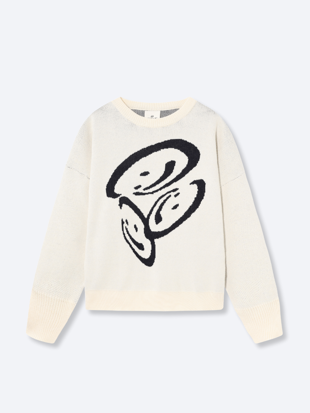 FREEFALL SMILEY KNIT - CREAM