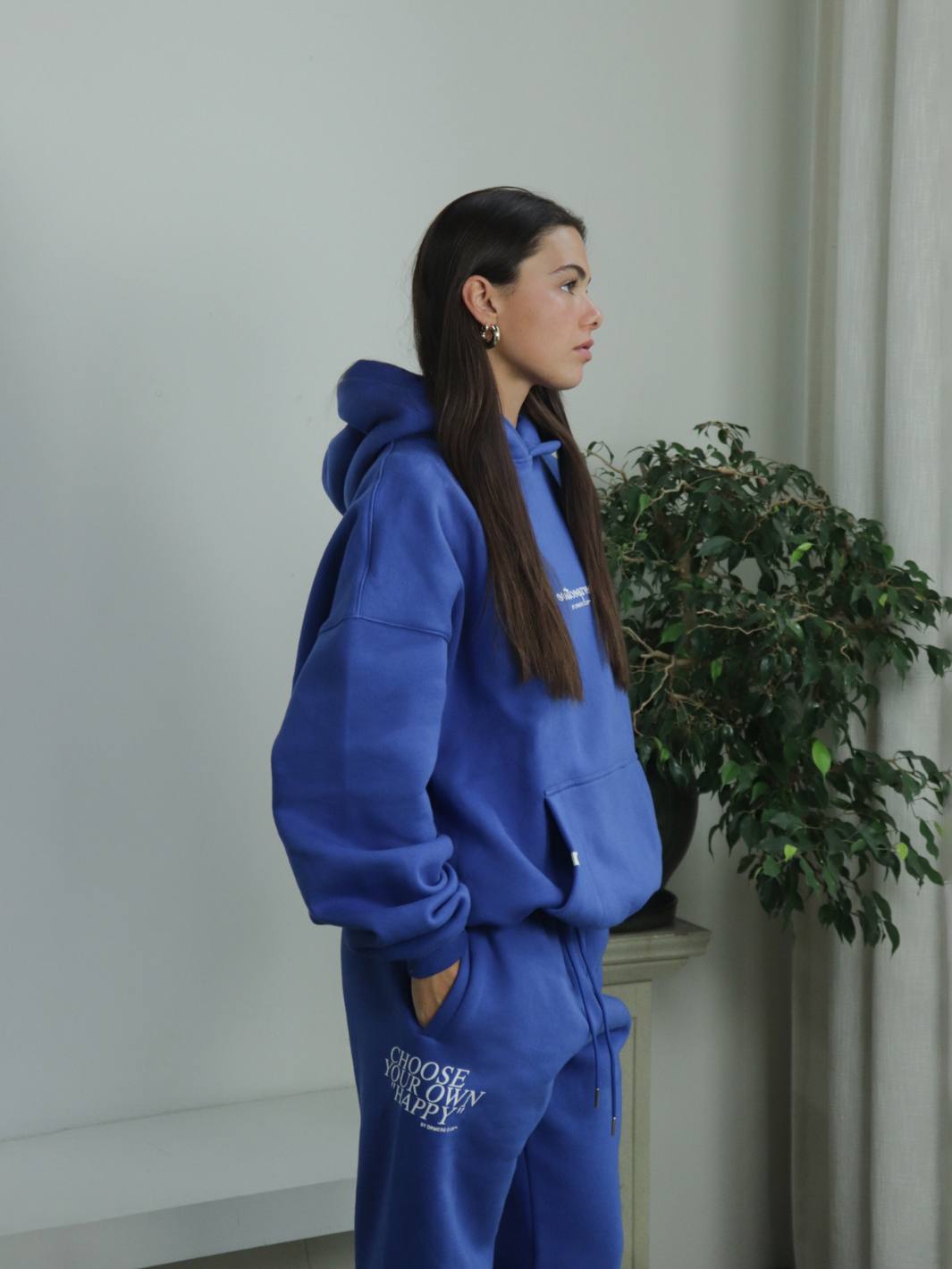 PERSPECTIVE HOODIE - COBALT BLUE