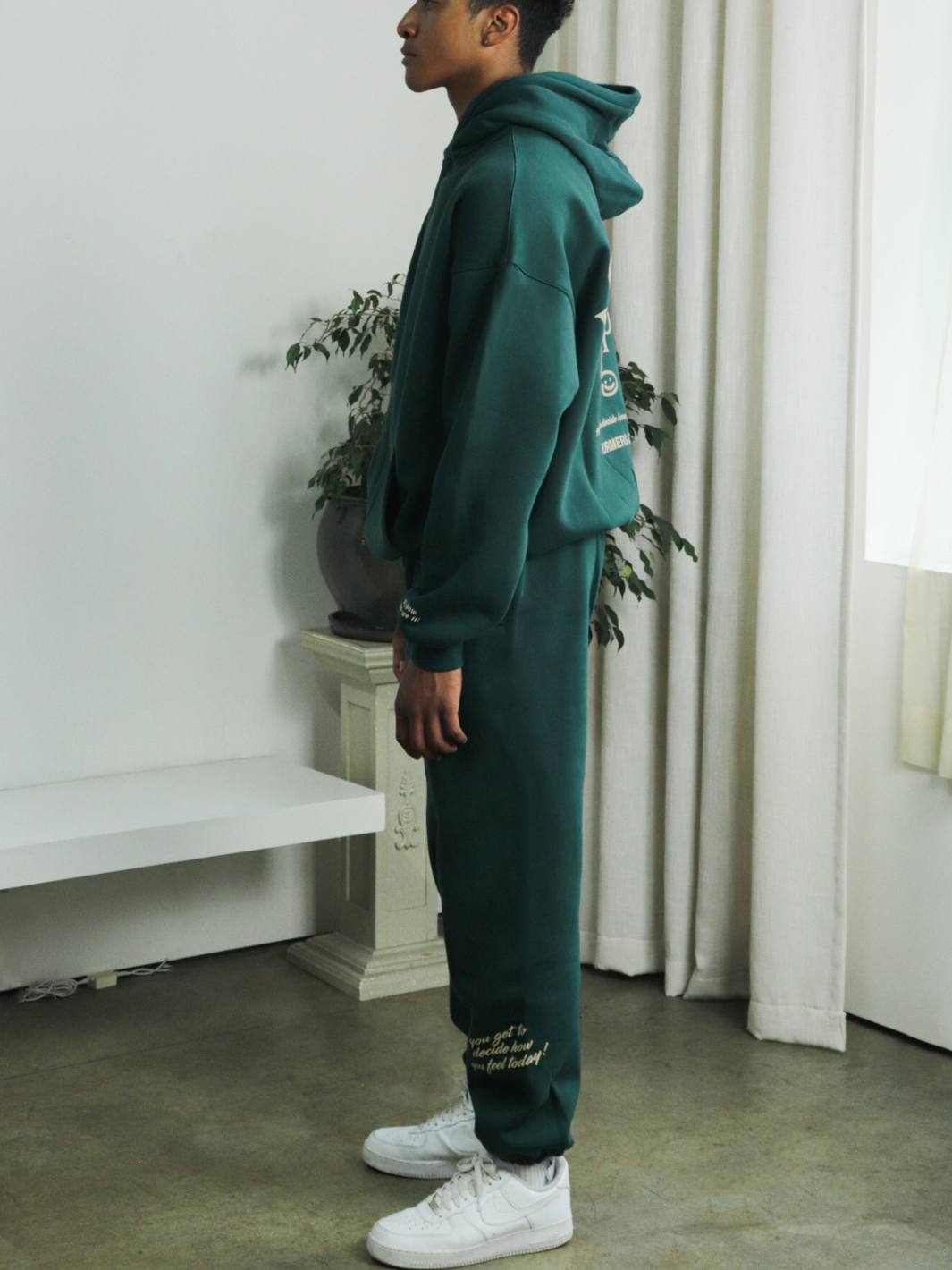 PERSPECTIVE HOODIE - CASTLETON GREEN