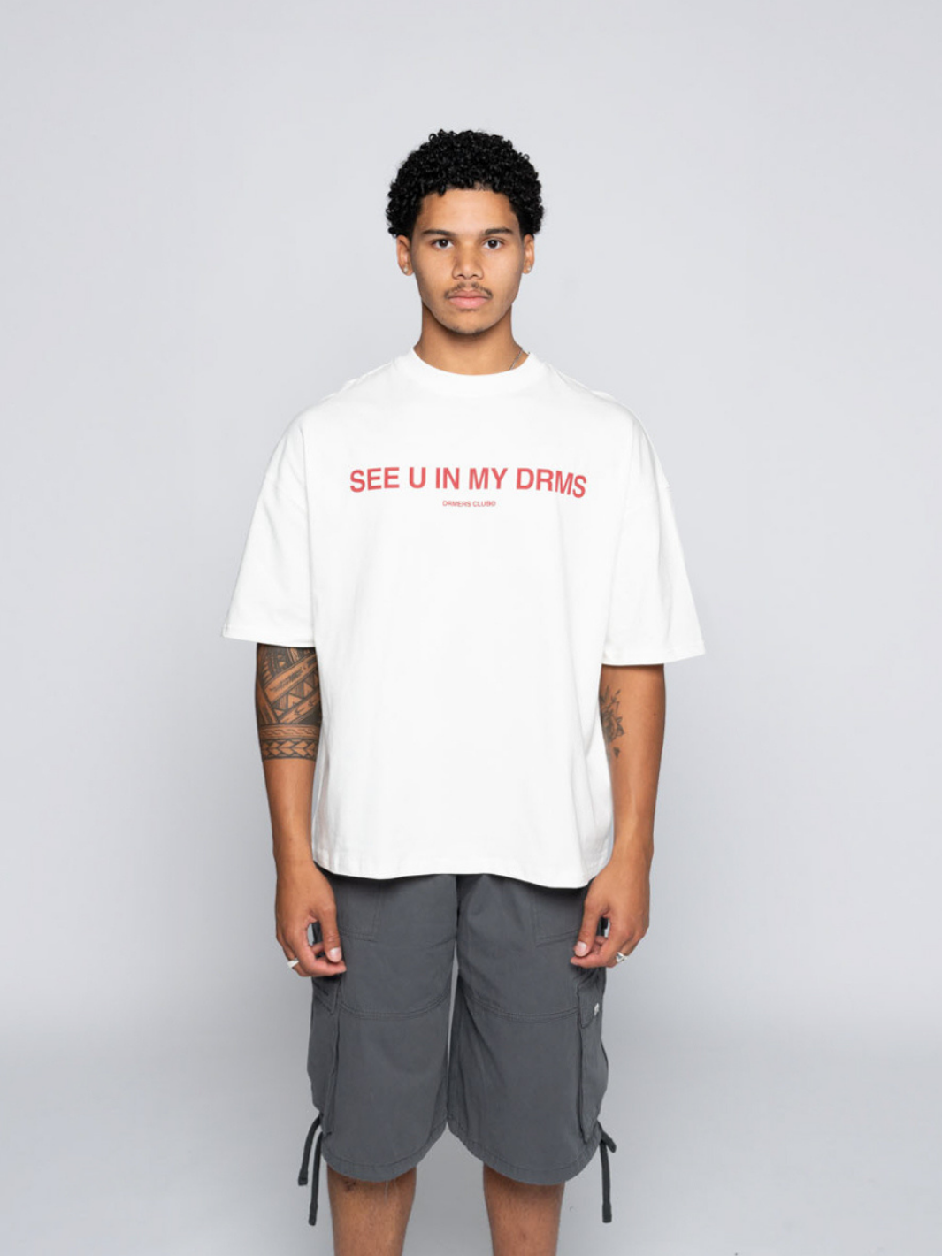 SEE U IN MY DRMS TEE - WHITE