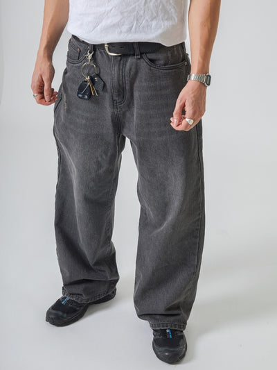 LOOSE FIT JEANS V2 - WASHED GREY