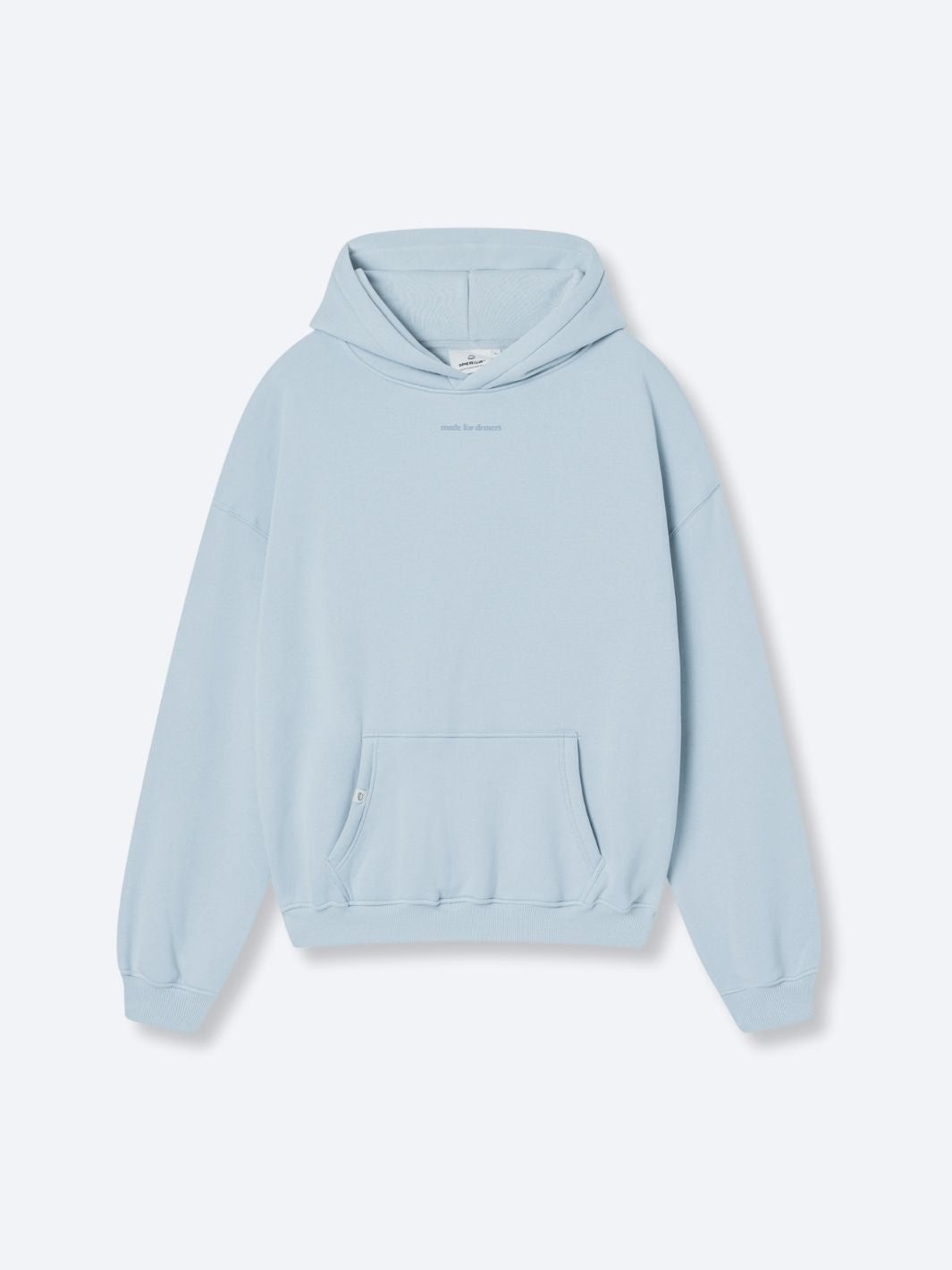 SMILEY LOGO HOODIE - SKY BLUE