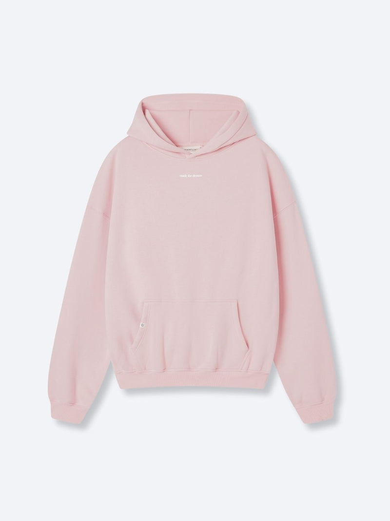 SMILEY LOGO HOODIE - MUTED PINK