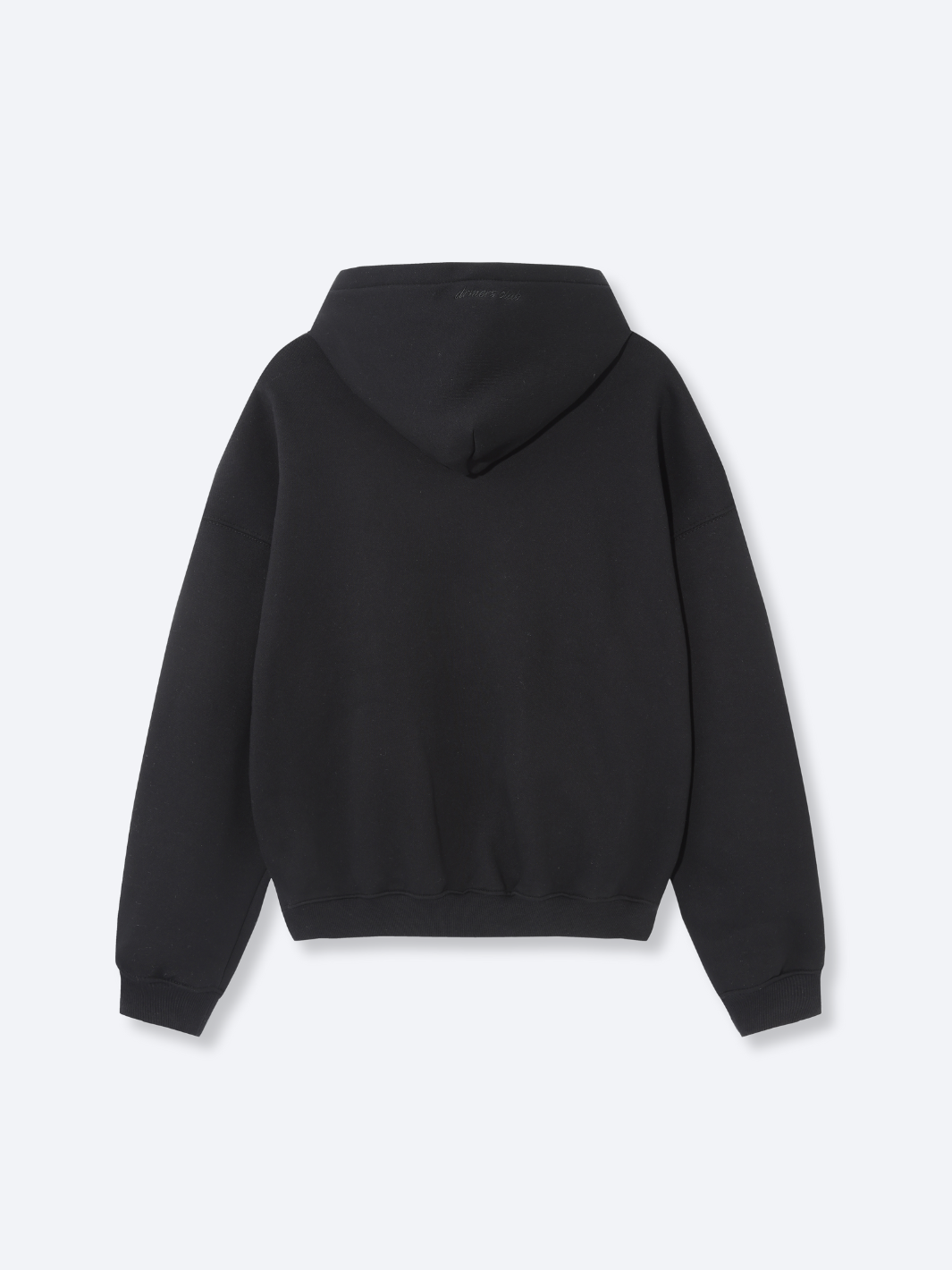 SIGNATURE BASIC HOODIE - BLACK