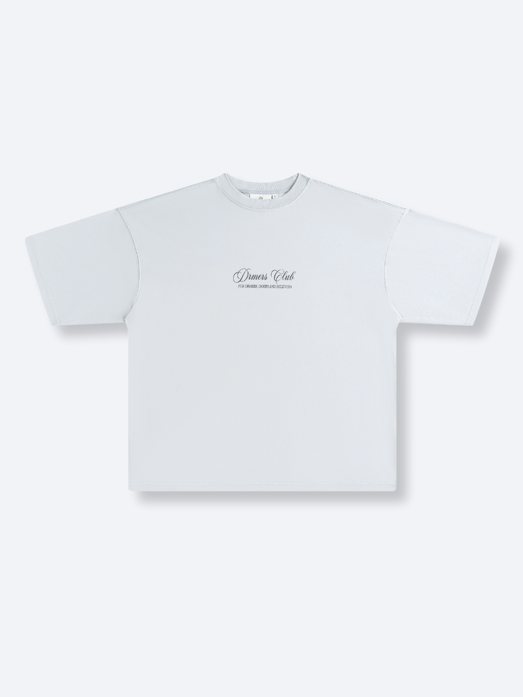 TWO CENTS TEE - LIGHT GREY