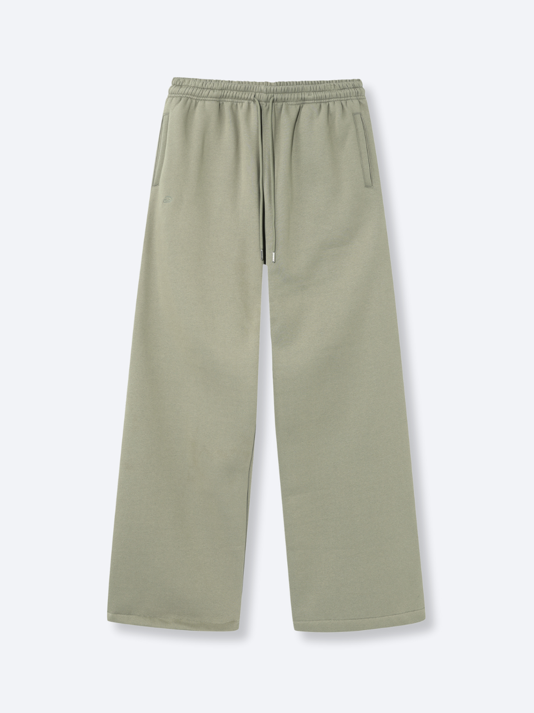 STRAIGHT LEG SWEATPANTS - PEBBLE