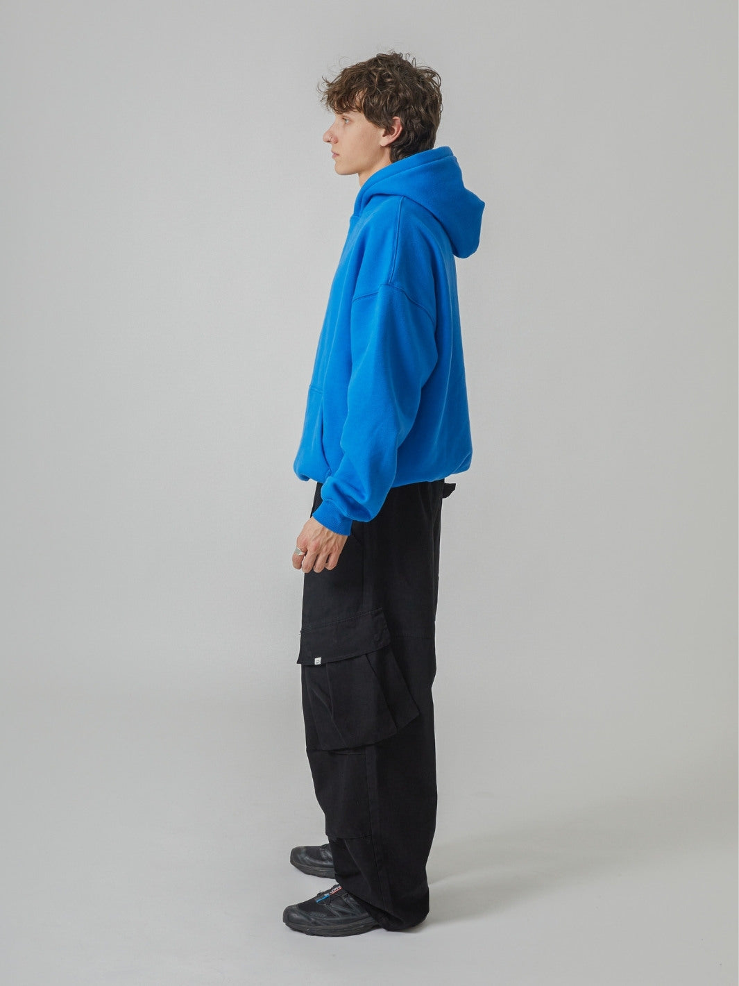 SIGNATURE BASIC HOODIE - ELECTRIC BLUE