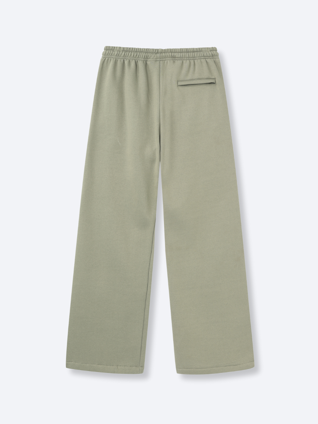 STRAIGHT LEG SWEATPANTS - PEBBLE