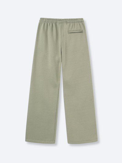 STRAIGHT LEG SWEATPANTS - PEBBLE