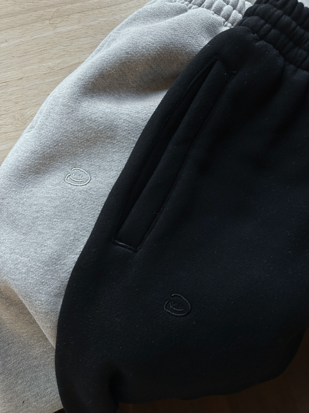 SIGNATURE BASIC SWEATPANTS - HEATHER GREY