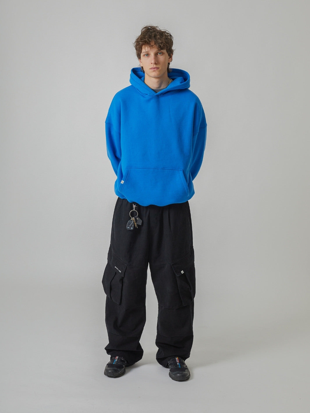 SIGNATURE BASIC HOODIE - ELECTRIC BLUE