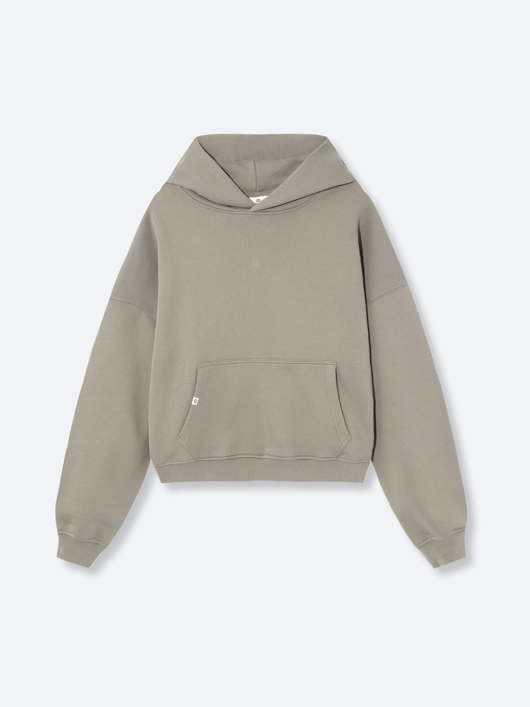 ESSENTIAL BOXY HOODIE - CLAY