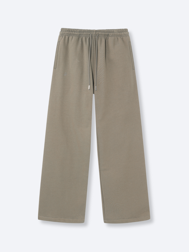 STRAIGHT LEG SWEATPANTS - DEEP TAUPE