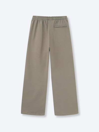 STRAIGHT LEG SWEATPANTS - DEEP TAUPE