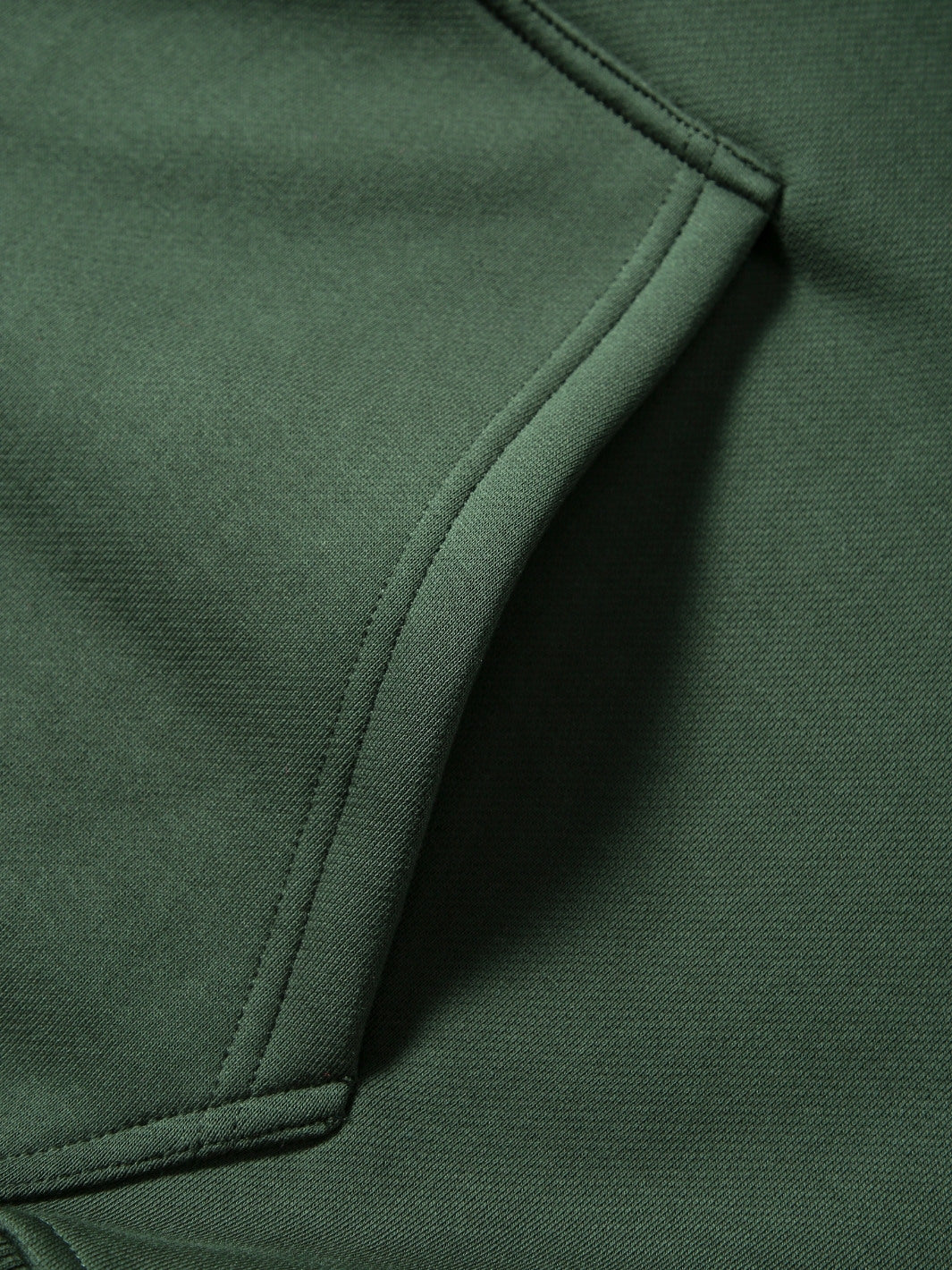 SIGNATURE BASIC HOODIE - MOSS GREEN