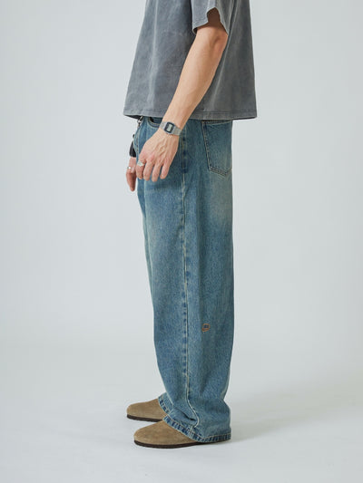 LOOSE FIT JEANS V2 - VINTAGE WASHED BLUE