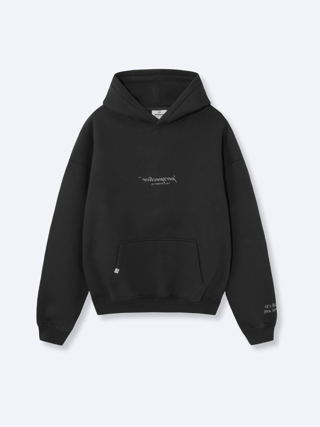 PERSPECTIVE HOODIE - FADED BLACK