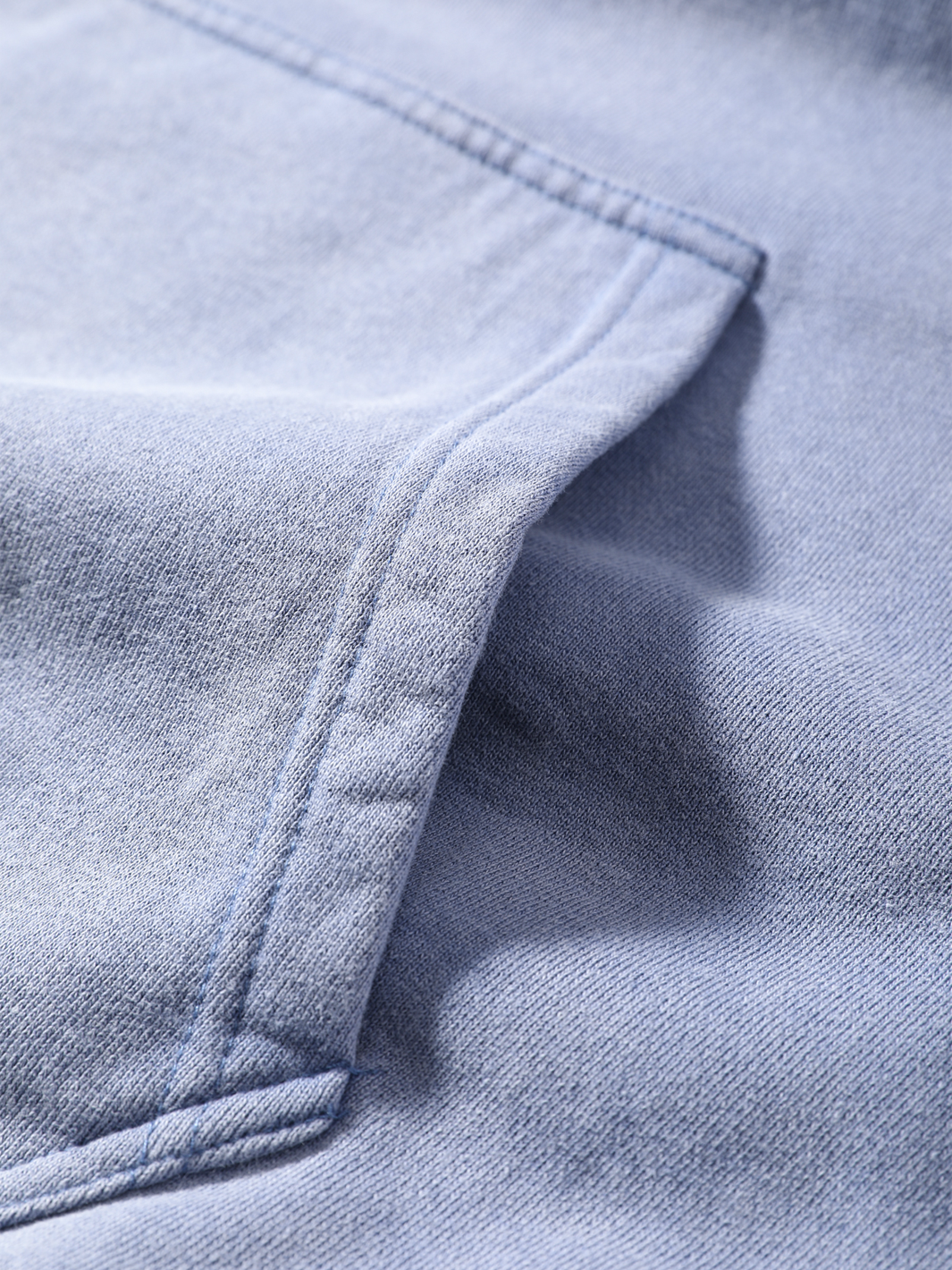 VINTAGE BOXY HOODIE - PALE BLUE