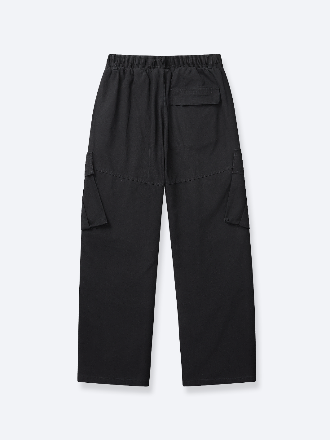 BAGGY CARGO PANTS - BLACK