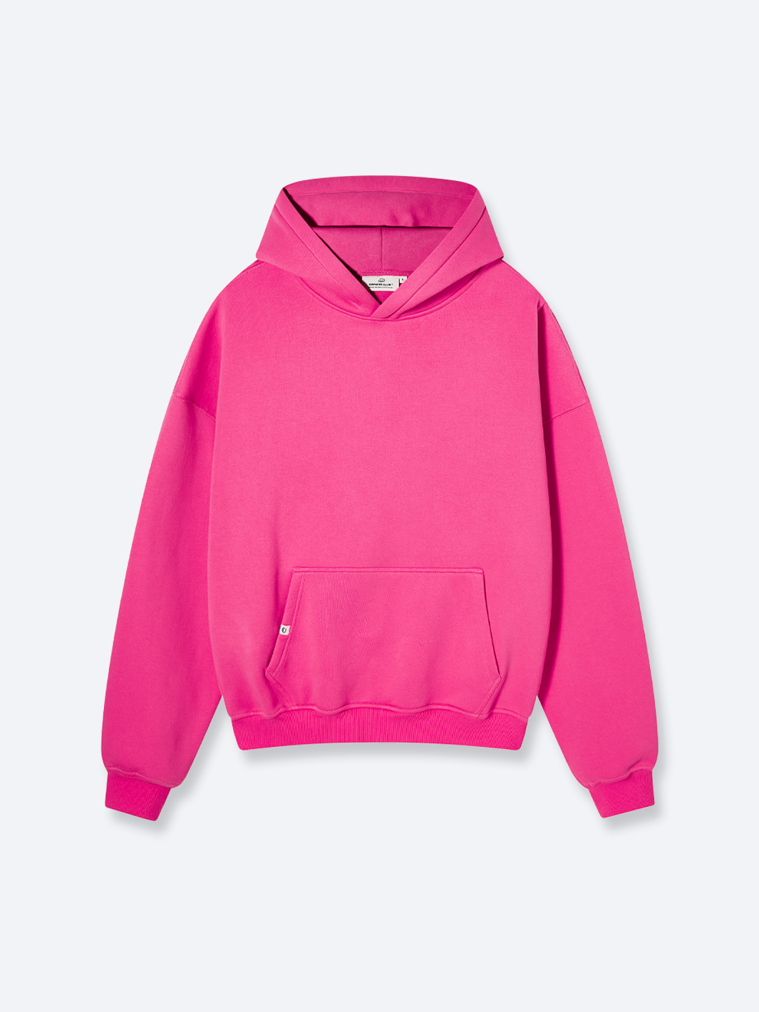 SIGNATURE BASIC HOODIE - HOT PINK