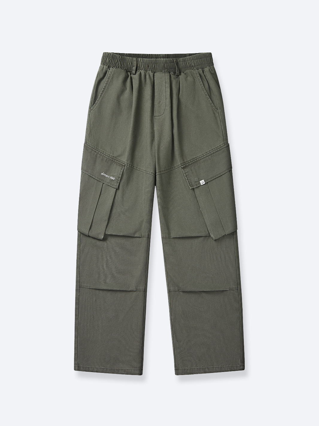 BAGGY CARGO PANTS - ARMY GREEN