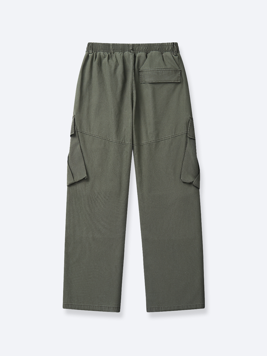 BAGGY CARGO PANTS - ARMY GREEN