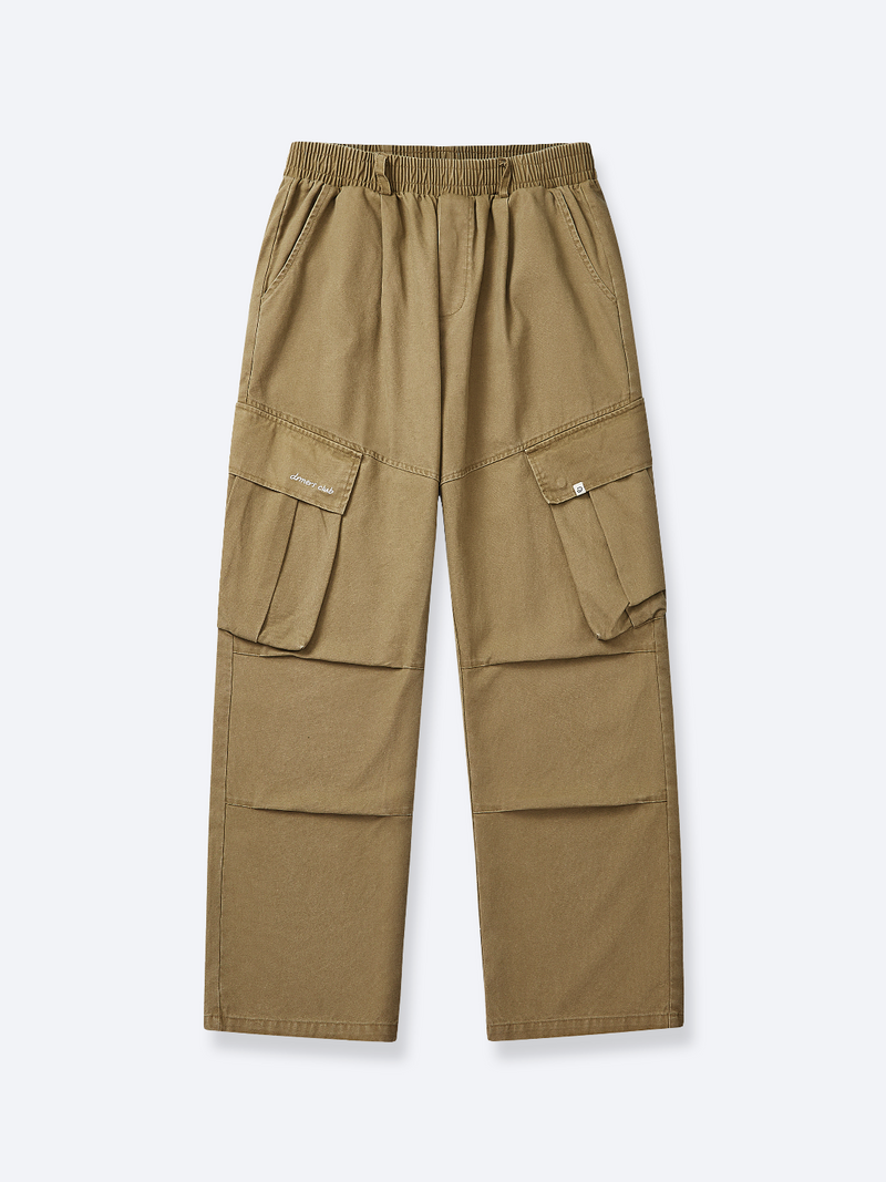 BAGGY CARGO PANTS - SAND