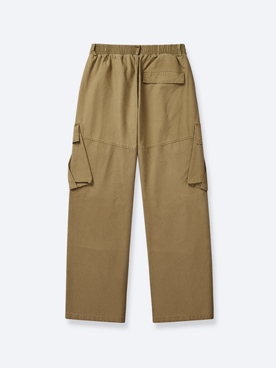 BAGGY CARGO PANTS - SAND