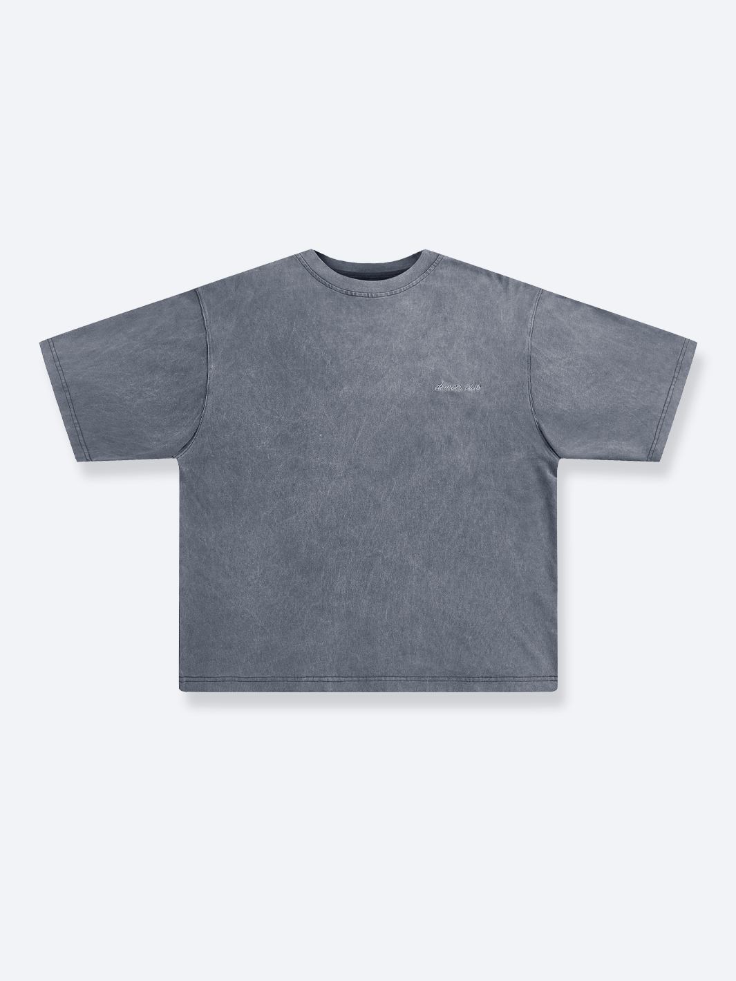 SCRIPT LOGO VINTAGE TEE - GREY