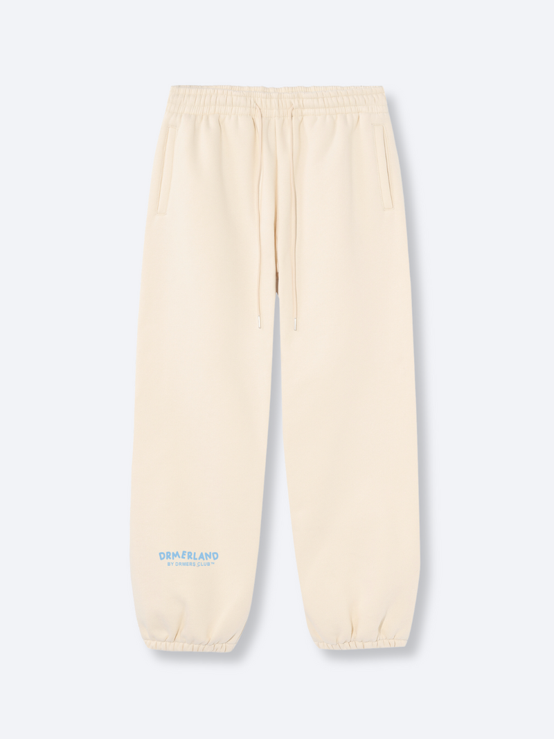 DRMERLAND SWEATPANTS - CREAM