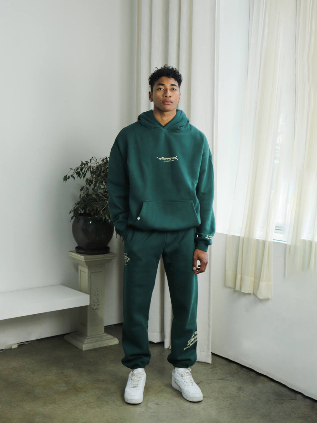 PERSPECTIVE HOODIE - CASTLETON GREEN