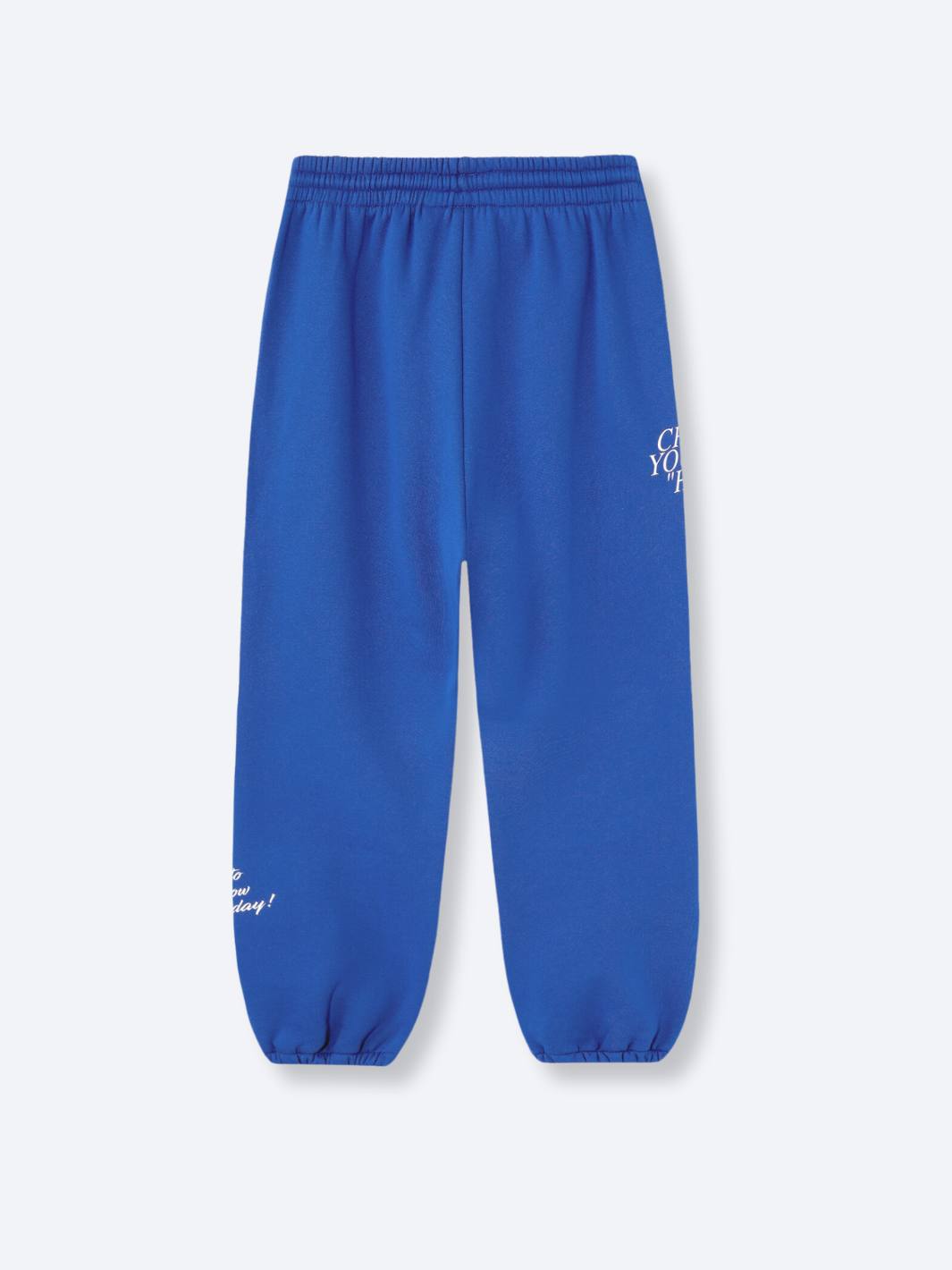 PERSPECTIVE SWEATPANTS - COBALT BLUE