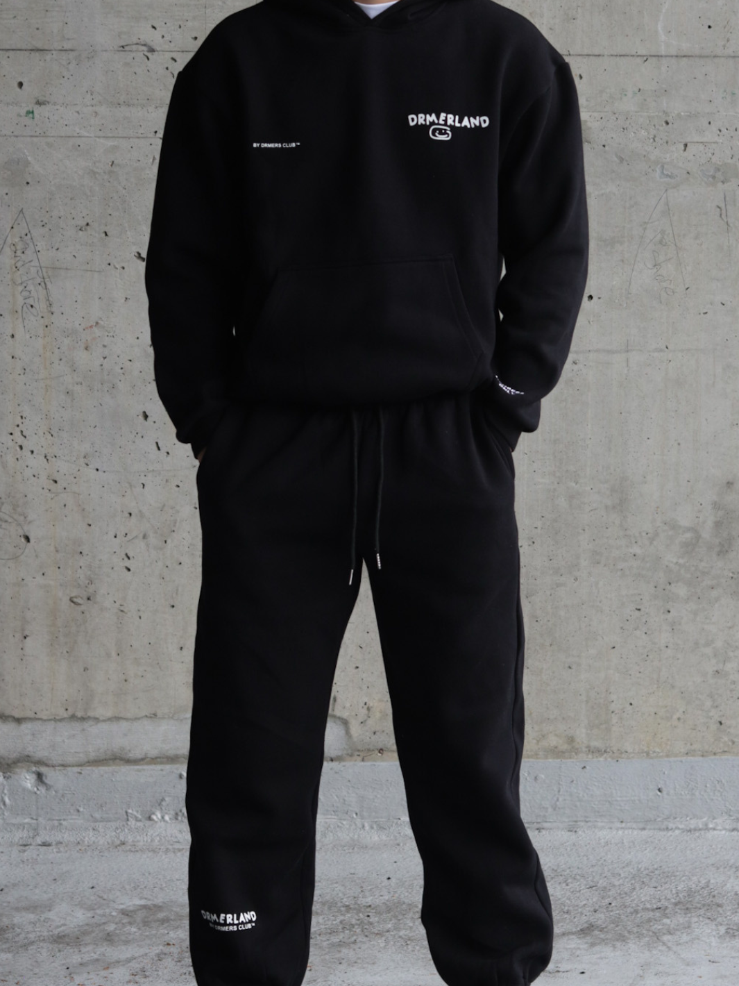 DRMERLAND SWEATPANTS - BLACK